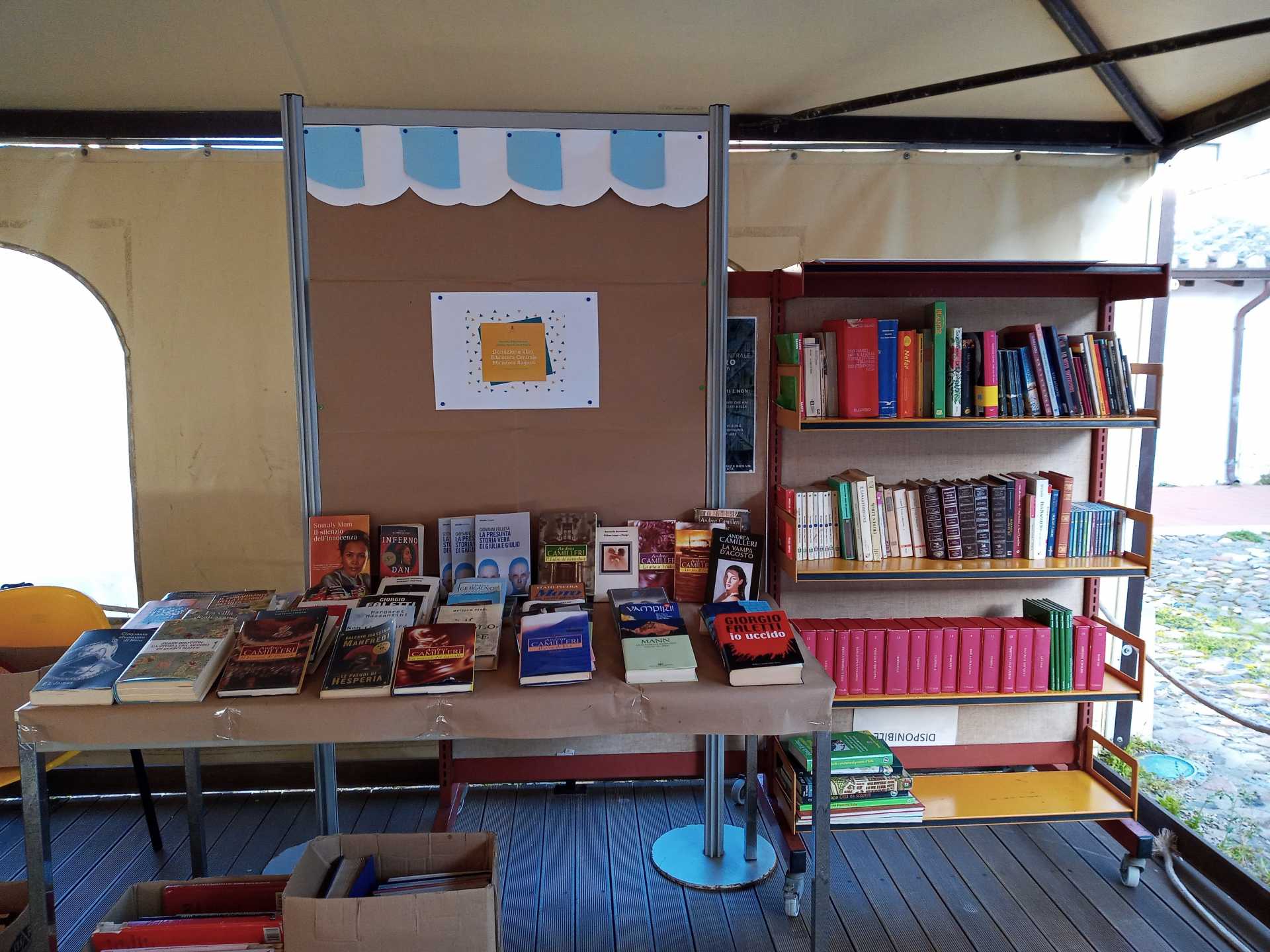 IN BIBLIOTECA SI RINNOVA L'APPUNTAMENTO CON LA BANCARELLA DELLE OCCASIONI