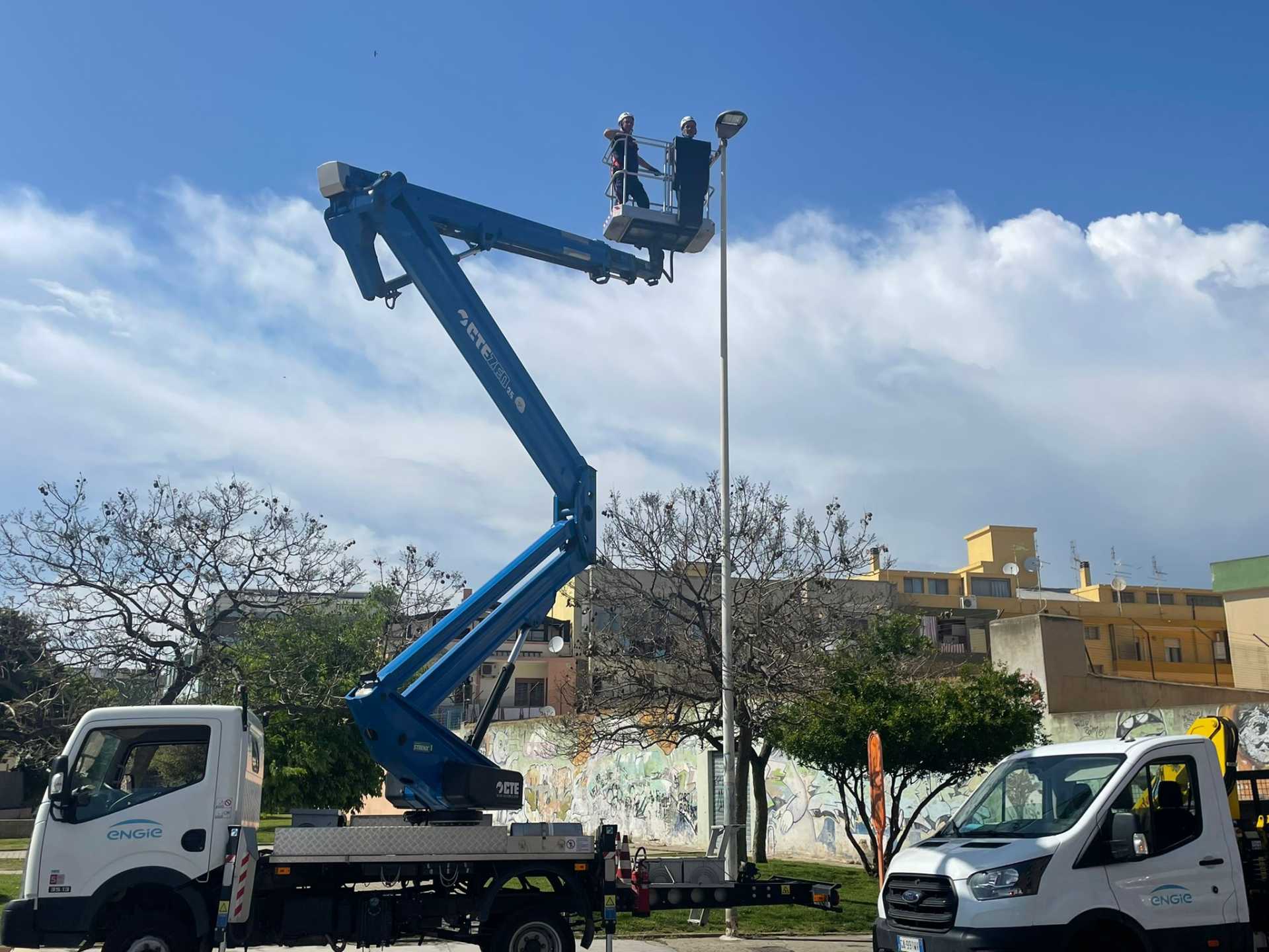 PER SEGNALAZIONE GUASTI ALL'ILLUMINAZIONE PUBBLICA CHIAMARE IL NUMERO VERDE