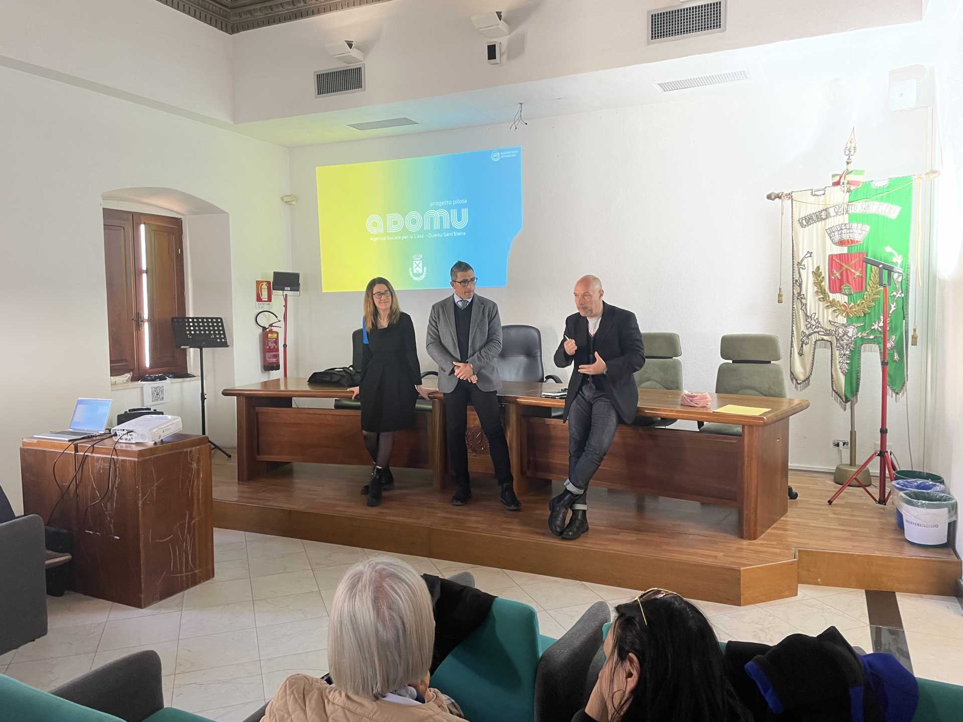 'A DOMU', A QUARTU UN PROGETTO PILOTA PER LE POLITICHE ABITATIVE