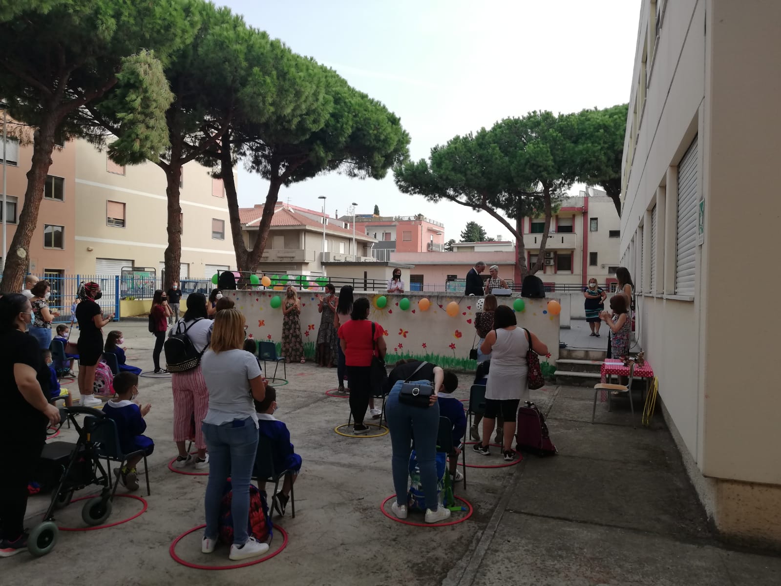 IN VIA CIMABUE L'INAUGURAZIONE DEL NUOVO ANNO SCOLASTICO