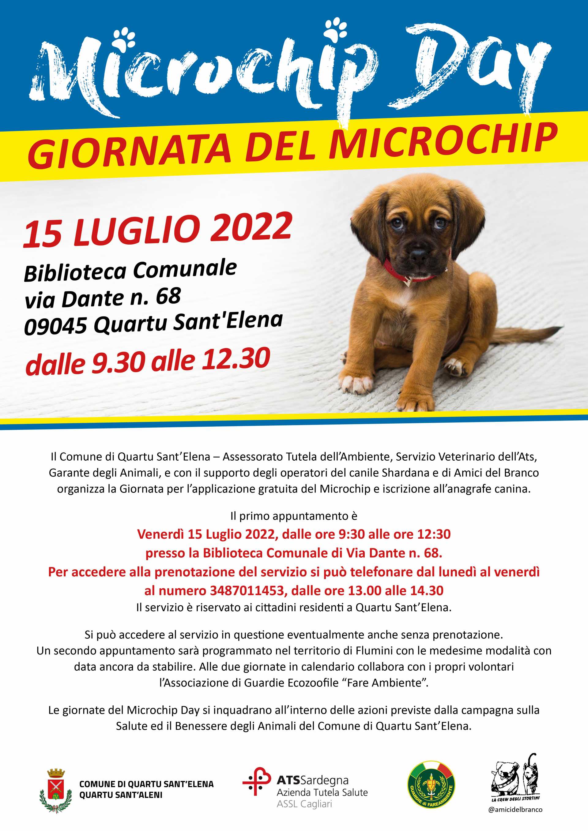 microchip day cani 2022