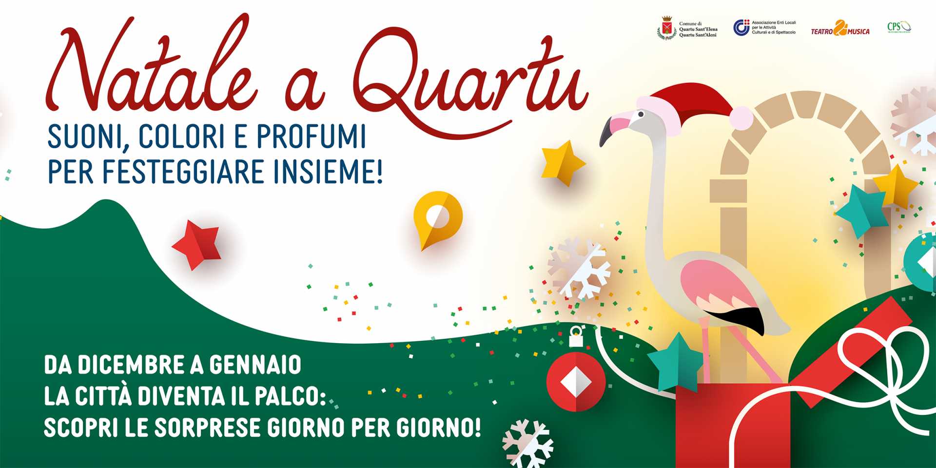 AL VIA IL NATALE QUARTESE: LUCI, COLORI E ANIMAZIONE PER TUTTO DICEMBRE