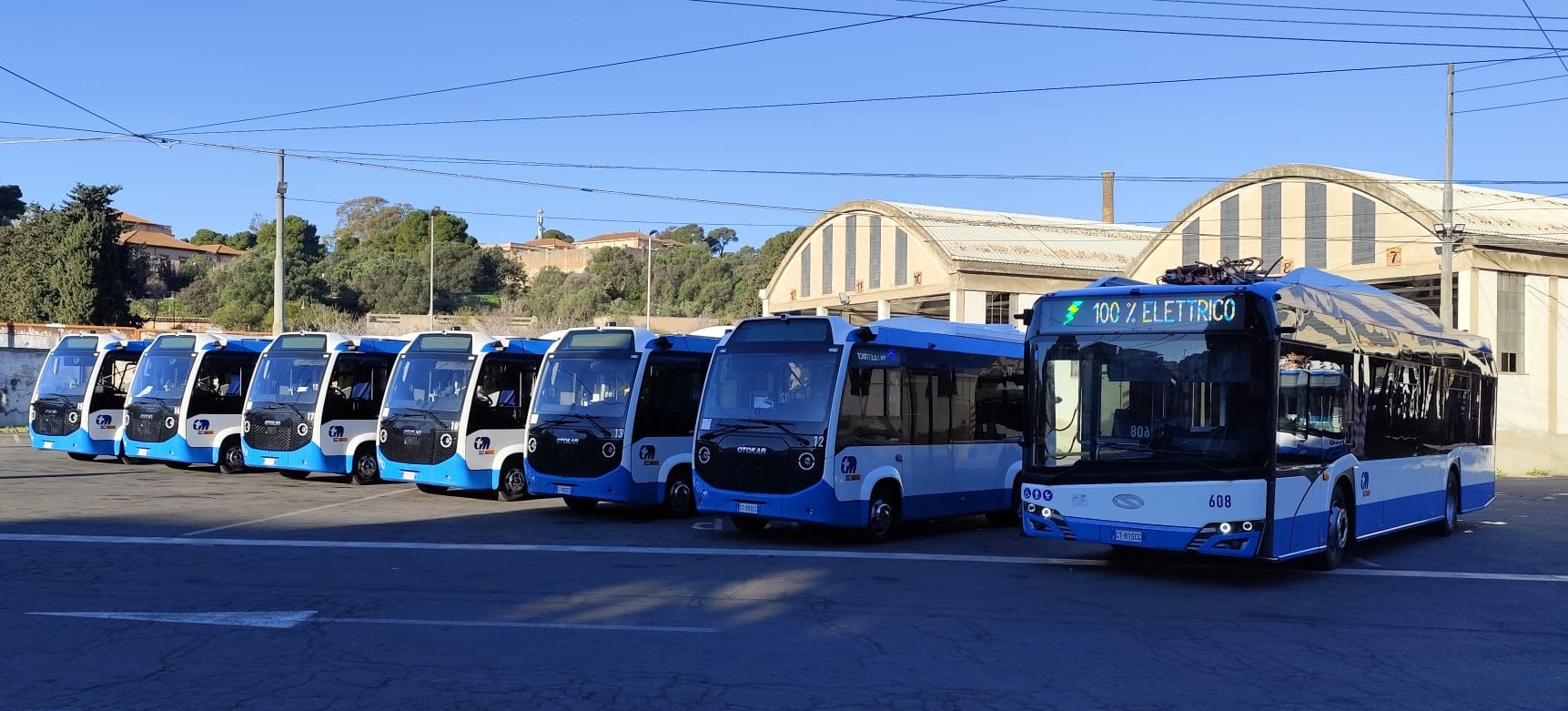 Comune di Quartu Sant'Elena - CTM presenta 45 nuovi mezzi elettrici e  annuncia il servizio notturno a Capodanno