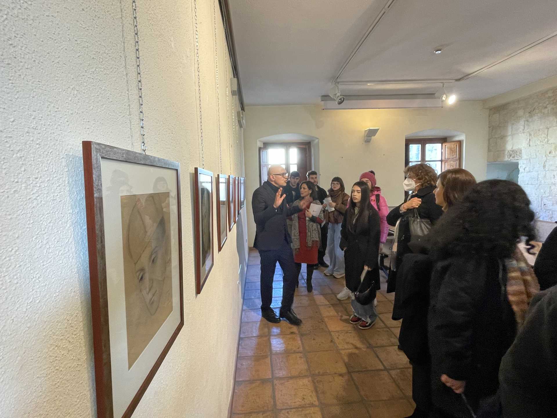 LA GIORNATA DELLA MEMORIA INSIEME A TANTI STUDENTI E ALL'ARTE DI WALTER LAZZARO